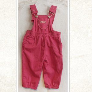 Vtg Ruffniks Girls Coveralls size 18 months